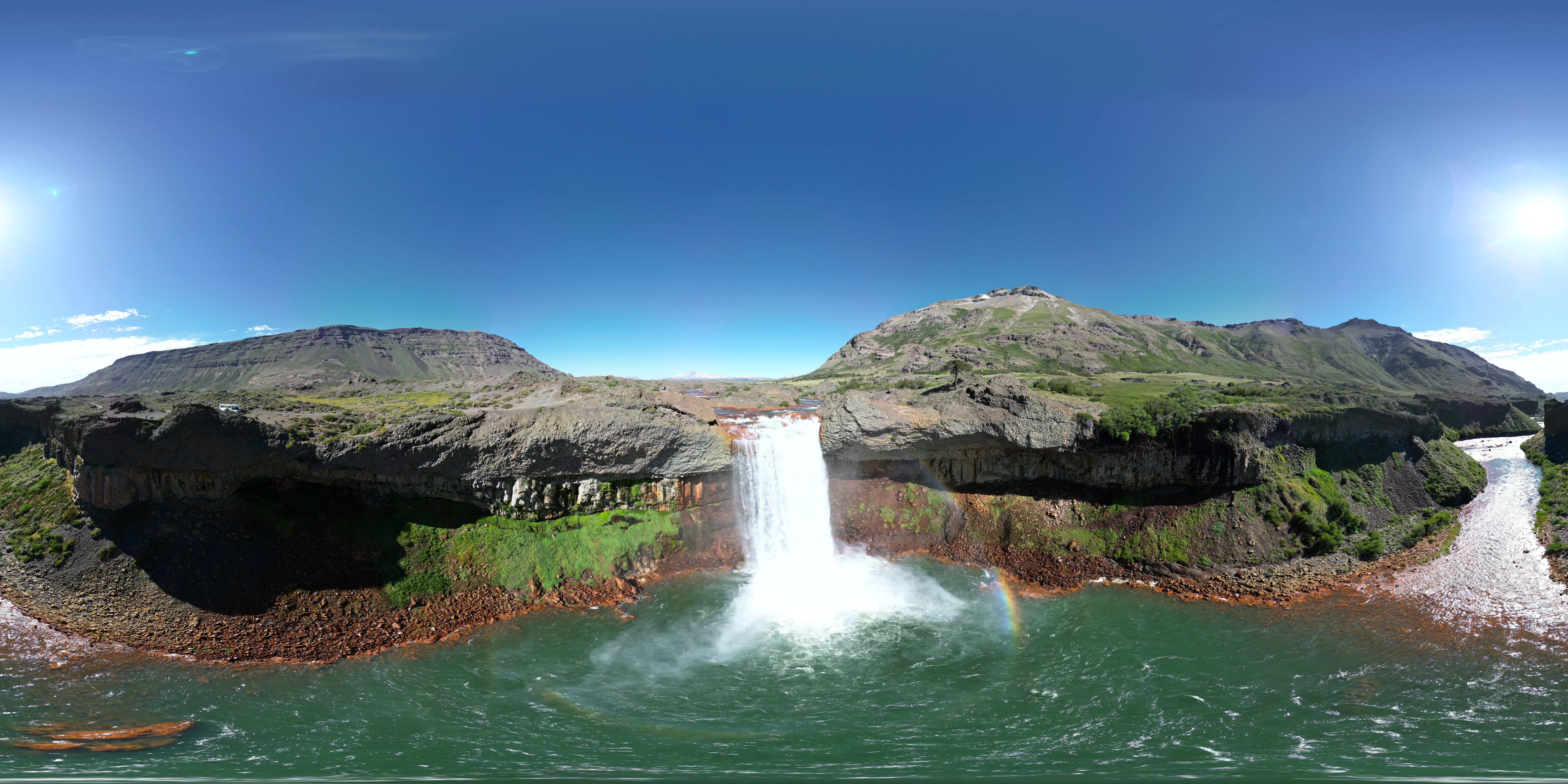 Salto del Agrio le matin